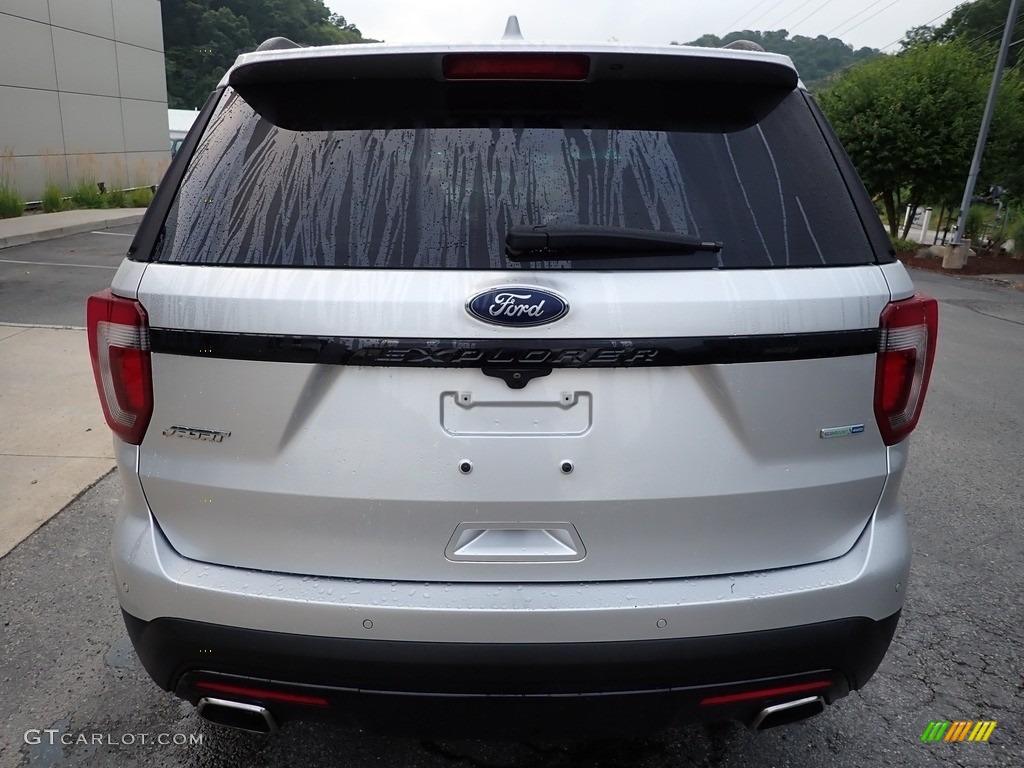 2016 Explorer Sport 4WD - Ingot Silver Metallic / Ebony Black photo #3