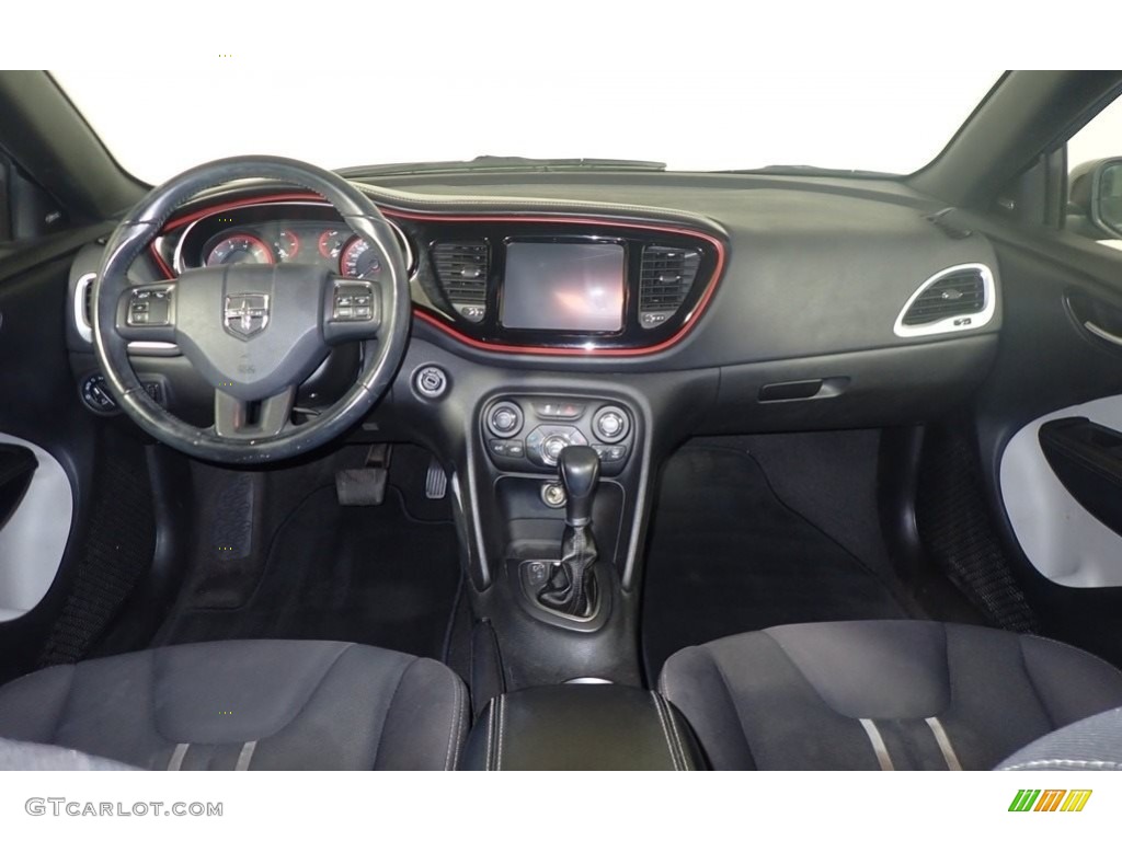 2014 Dart SXT - Pitch Black / Black/Light Tungsten photo #24