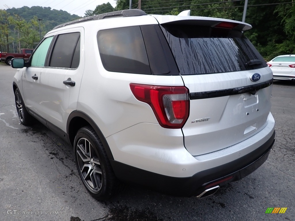 2016 Explorer Sport 4WD - Ingot Silver Metallic / Ebony Black photo #5