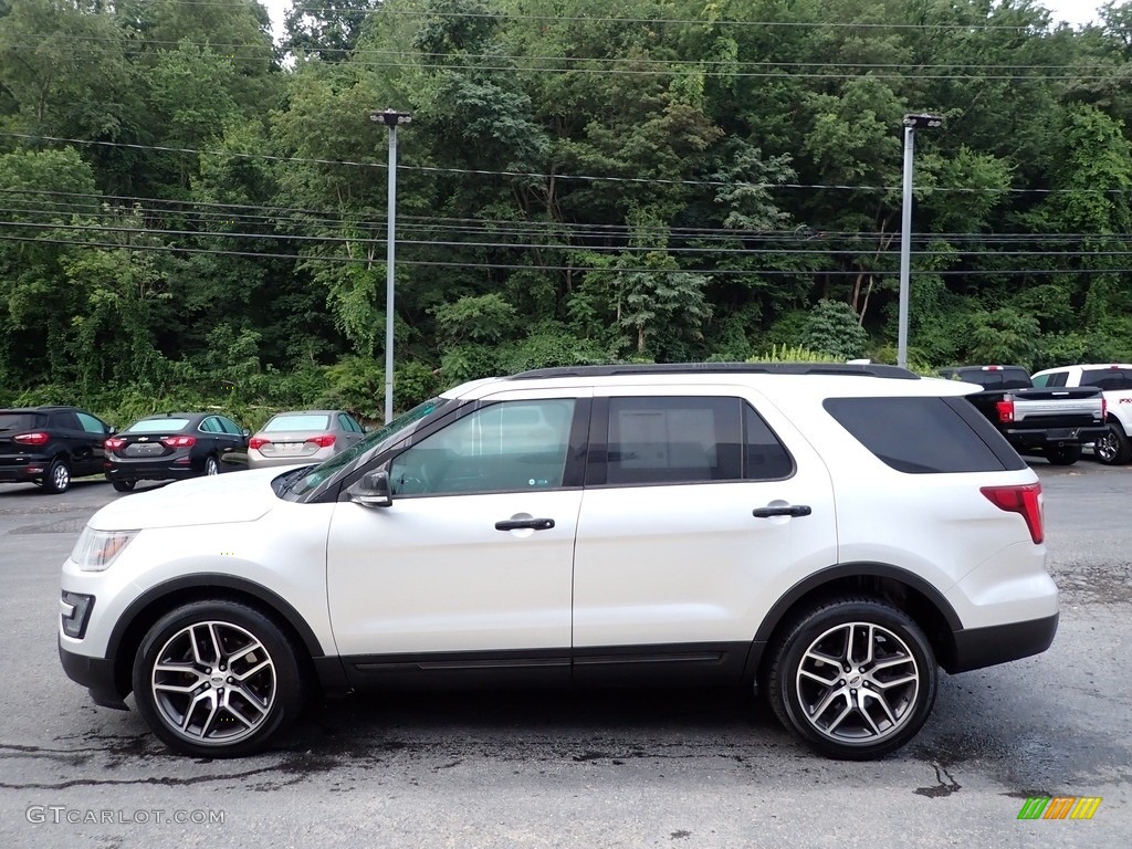 2016 Explorer Sport 4WD - Ingot Silver Metallic / Ebony Black photo #6