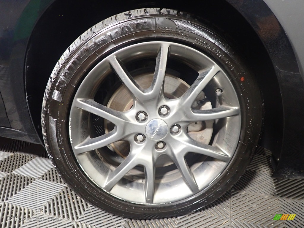 2014 Dart SXT - Pitch Black / Black/Light Tungsten photo #41
