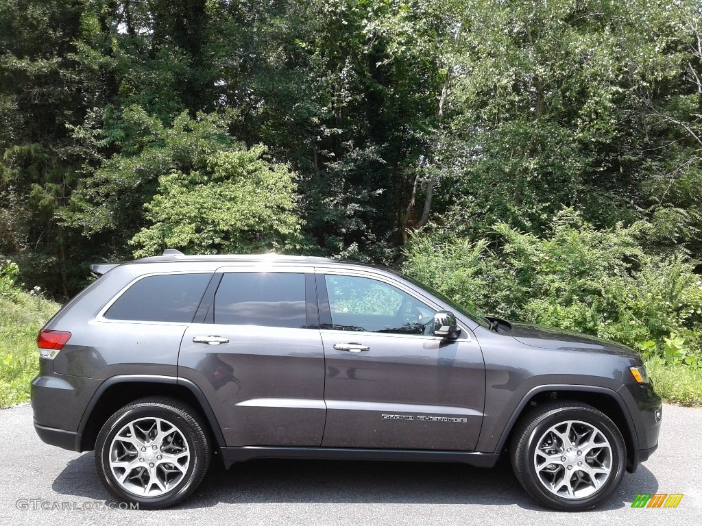 Granite Crystal Metallic 2021 Jeep Grand Cherokee Limited 4x4 Exterior Photo #142599599