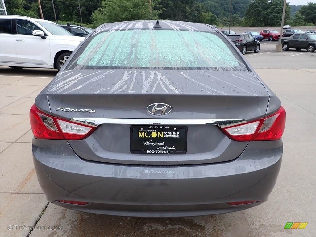 2012 Sonata GLS - Harbor Gray Metallic / Gray photo #3
