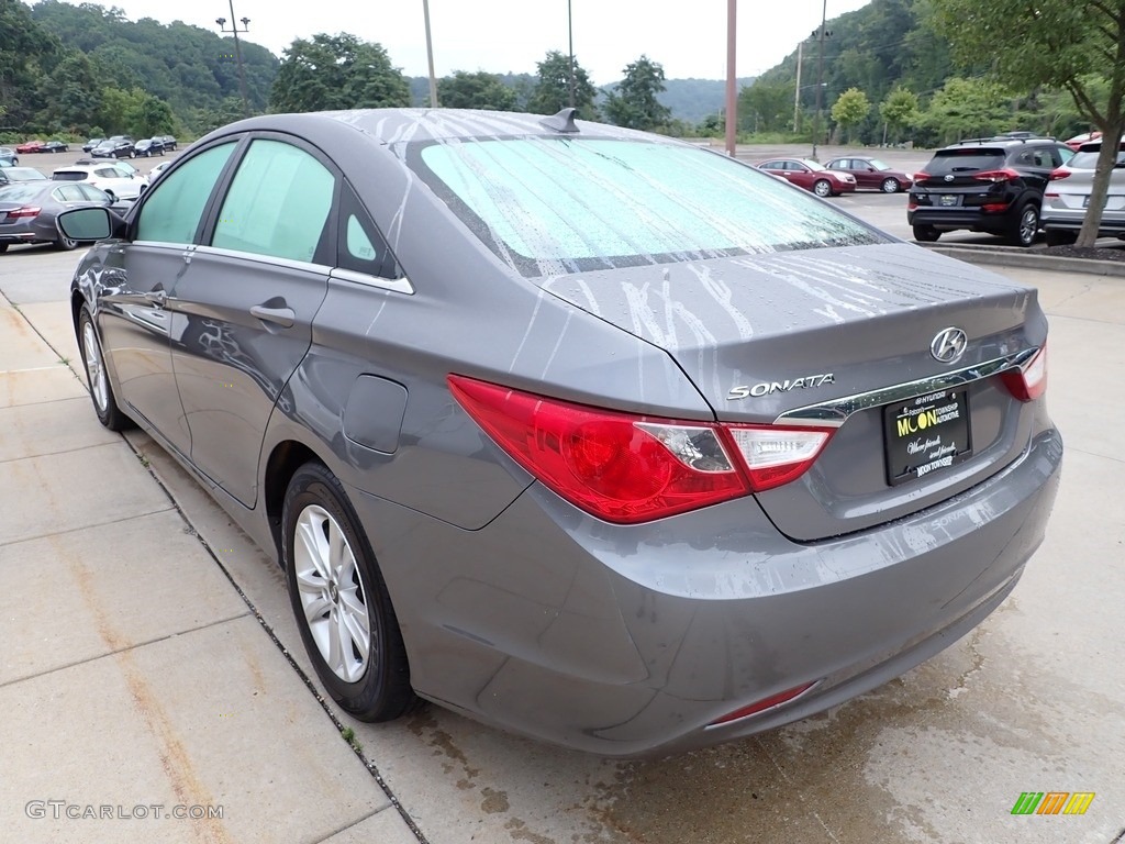 2012 Sonata GLS - Harbor Gray Metallic / Gray photo #4