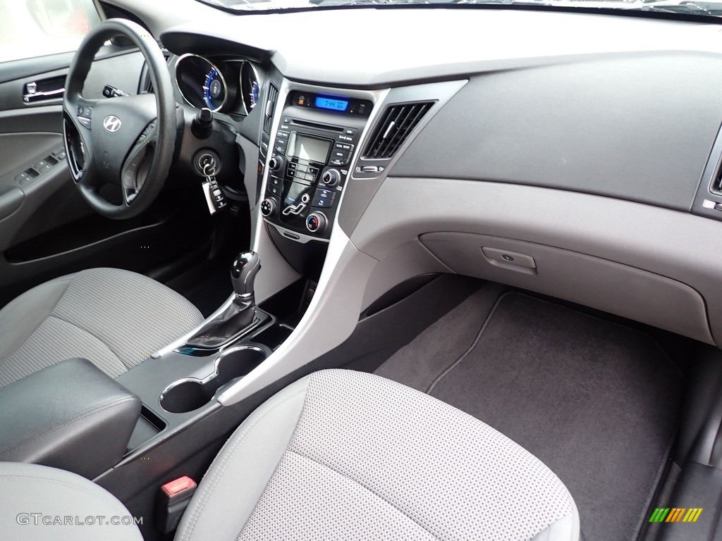 2012 Sonata GLS - Harbor Gray Metallic / Gray photo #11