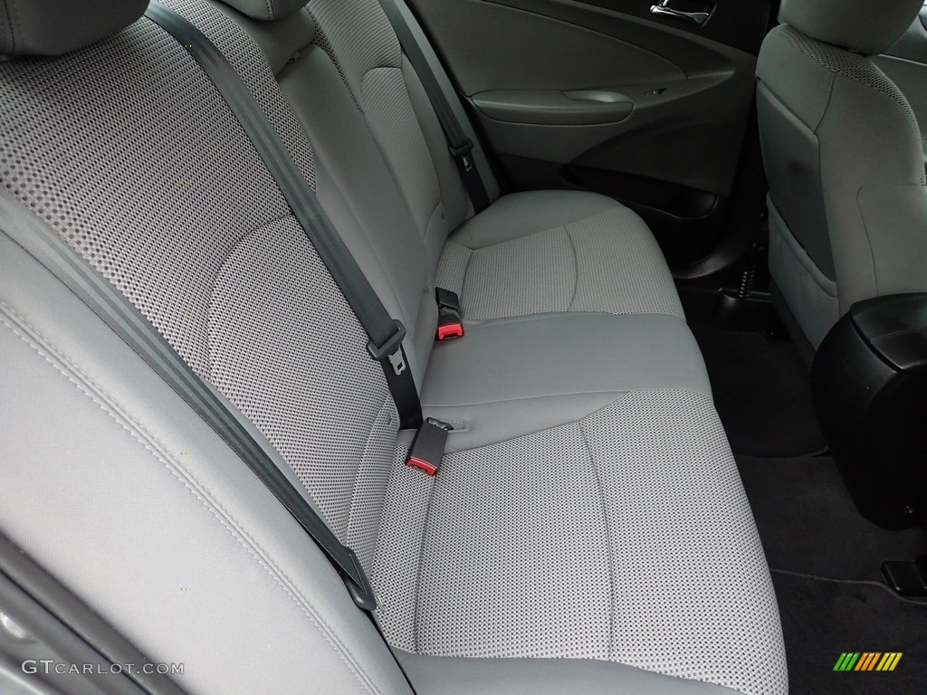 2012 Sonata GLS - Harbor Gray Metallic / Gray photo #14