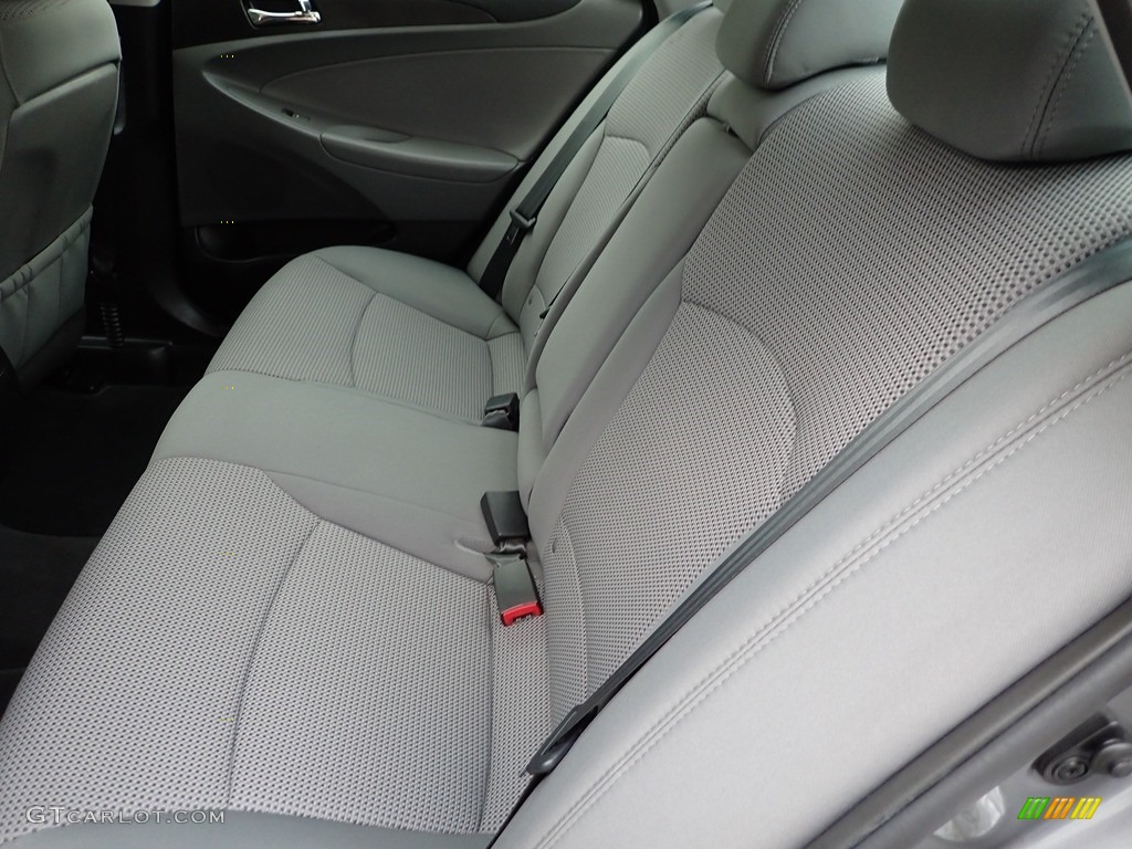 2012 Sonata GLS - Harbor Gray Metallic / Gray photo #17
