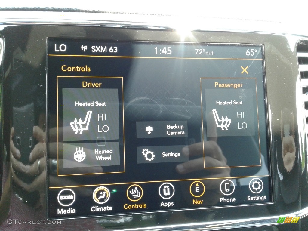 2021 Jeep Grand Cherokee Limited 4x4 Controls Photo #142599947