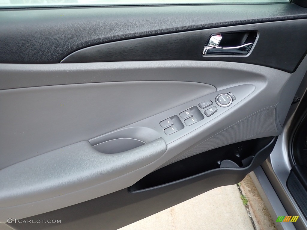 2012 Sonata GLS - Harbor Gray Metallic / Gray photo #20