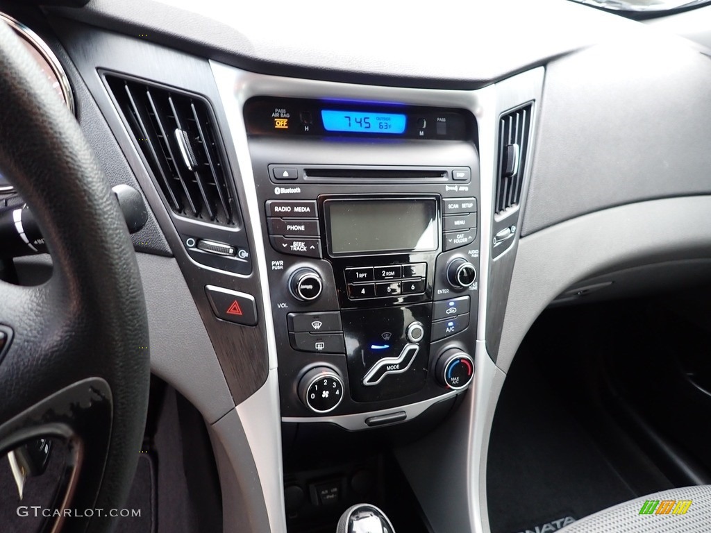 2012 Sonata GLS - Harbor Gray Metallic / Gray photo #26