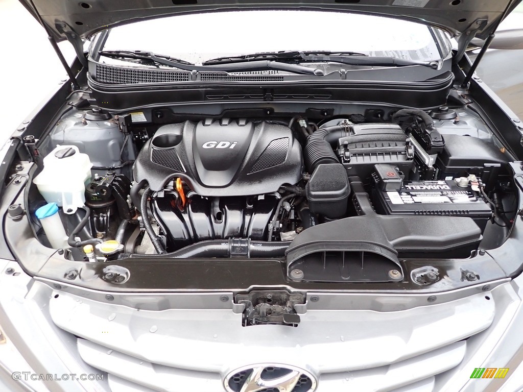 2012 Sonata GLS - Harbor Gray Metallic / Gray photo #30