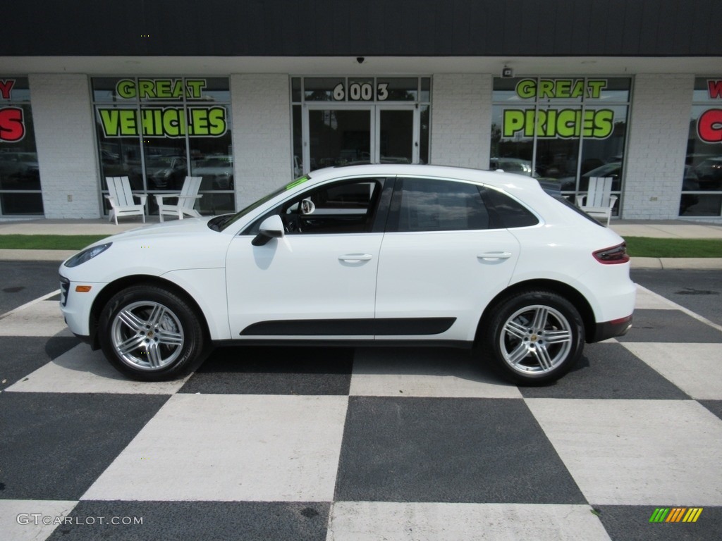 2017 Macan S - White / Luxor Beige photo #1