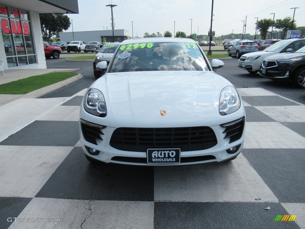2017 Macan S - White / Luxor Beige photo #2