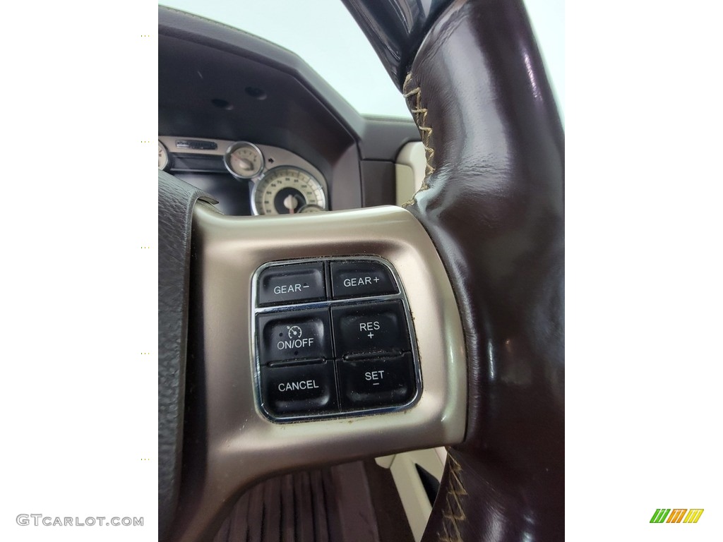 2017 1500 Laramie Longhorn Crew Cab 4x4 - Luxury Brown Pearl / Canyon Brown/Light Frost Beige photo #25