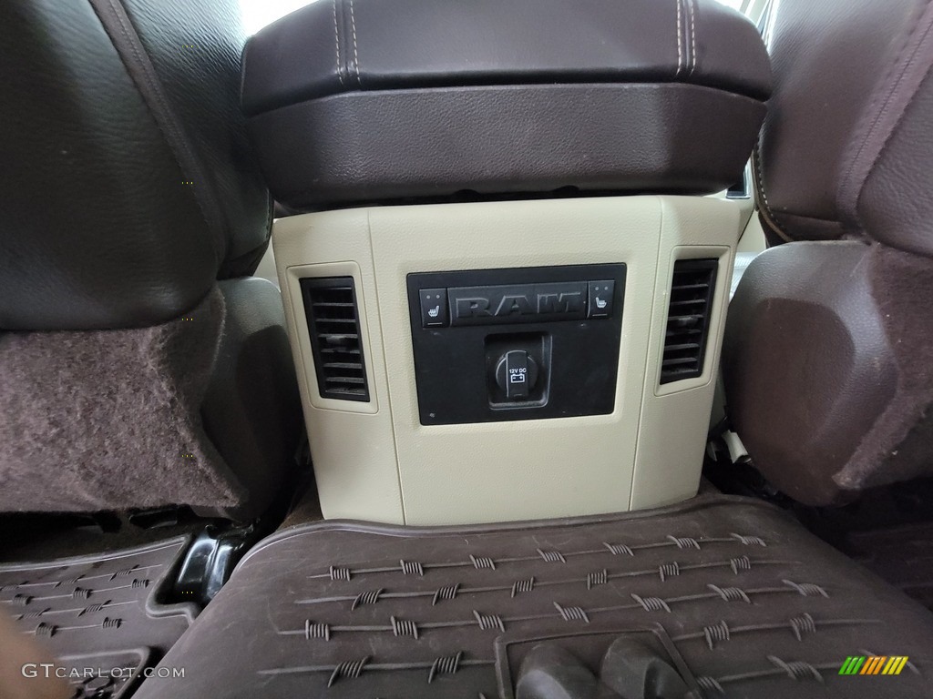 2017 1500 Laramie Longhorn Crew Cab 4x4 - Luxury Brown Pearl / Canyon Brown/Light Frost Beige photo #38