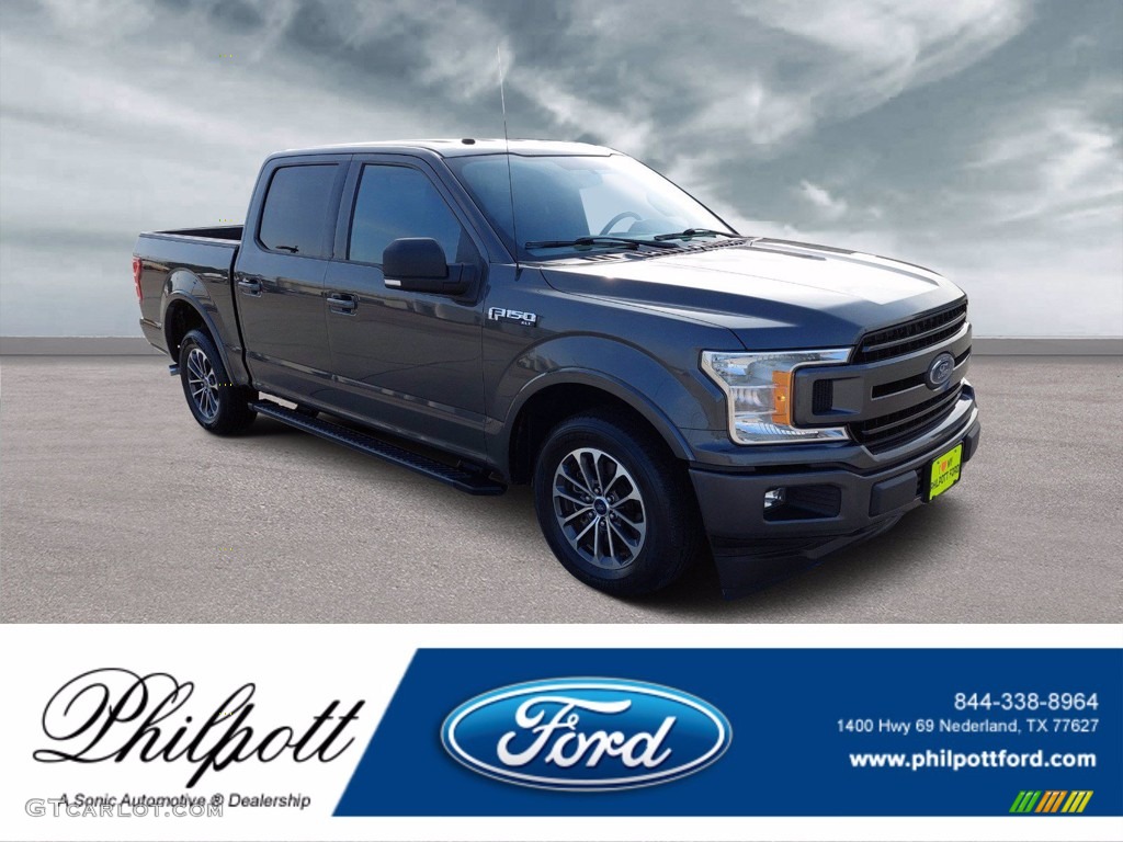 2018 F150 XLT SuperCrew - Lead Foot / Black photo #1