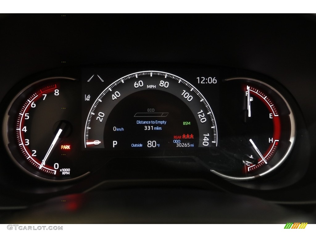 2020 Toyota RAV4 TRD Off-Road AWD Gauges Photo #142602182