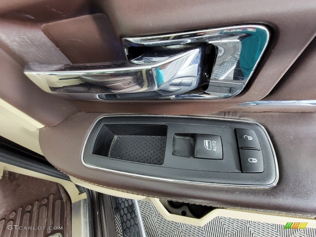 2017 1500 Laramie Longhorn Crew Cab 4x4 - Luxury Brown Pearl / Canyon Brown/Light Frost Beige photo #42
