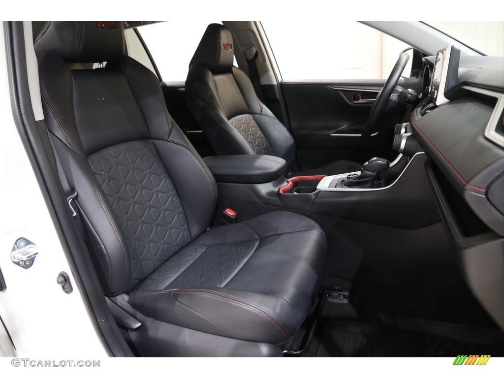 Black Interior 2020 Toyota RAV4 TRD Off-Road AWD Photo #142602314