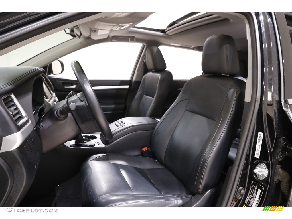 2015 Highlander XLE AWD - Attitude Black Metallic / Black photo #5
