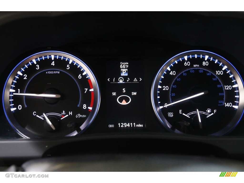 2015 Highlander XLE AWD - Attitude Black Metallic / Black photo #8