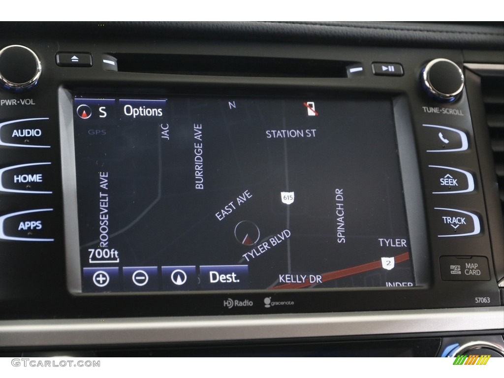 2015 Highlander XLE AWD - Attitude Black Metallic / Black photo #12