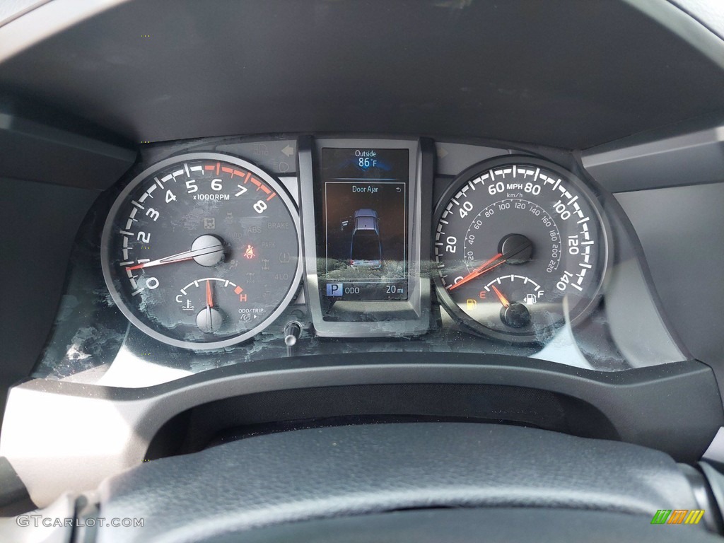 2021 Toyota Tacoma SR Access Cab Gauges Photo #142603673