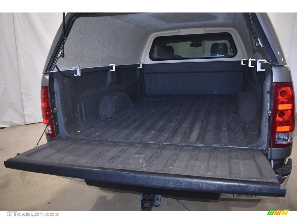 2009 Sierra 1500 Work Truck Regular Cab 4x4 - Steel Gray Metallic / Dark Titanium photo #8