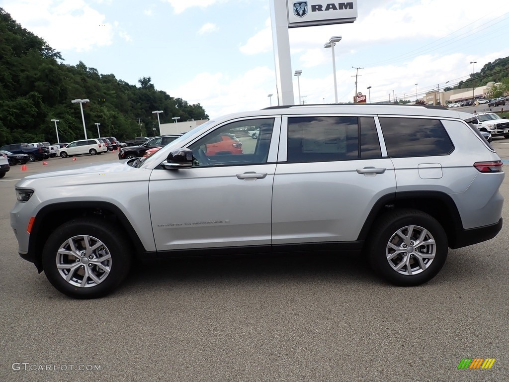 2021 Grand Cherokee L Limited 4x4 - Silver Zynith / Black photo #2