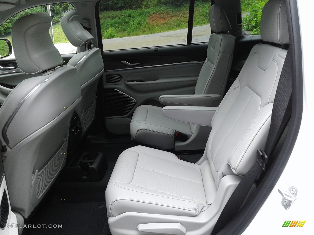 2021 Jeep Grand Cherokee L Overland 4x4 Rear Seat Photo #142604546