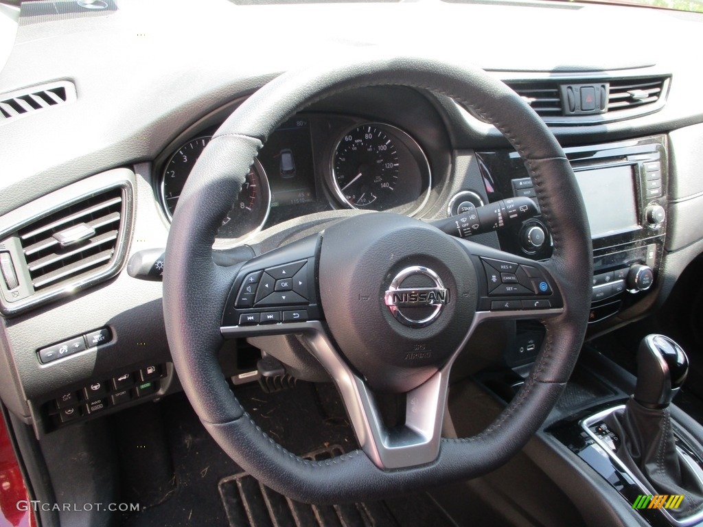 2019 Rogue SV AWD - Scarlet Ember / Charcoal photo #15