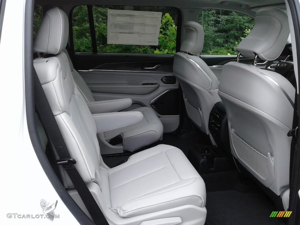 2021 Jeep Grand Cherokee L Overland 4x4 Rear Seat Photo #142604702