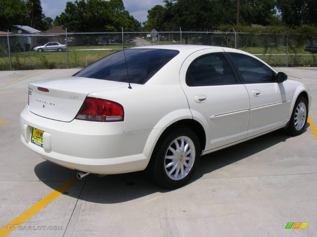 2002 Sebring LXi Sedan - Stone White / Sandstone photo #3