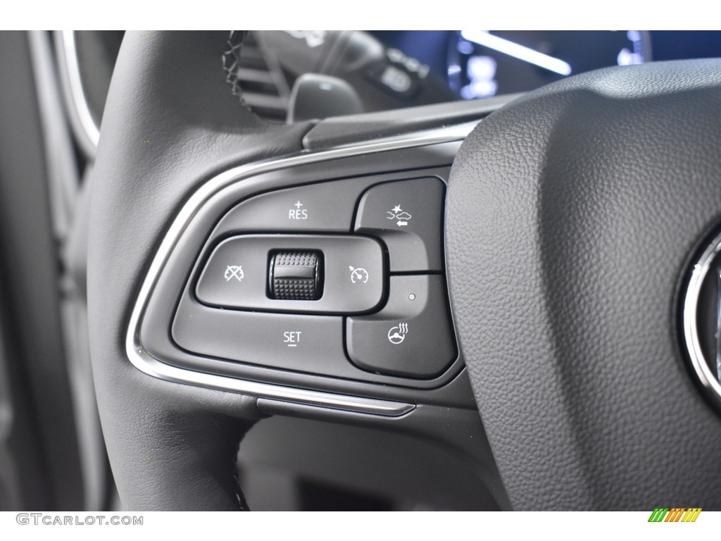 2021 Buick Envision Essence AWD Ebony w/Ebony Accents Steering Wheel Photo #142605230