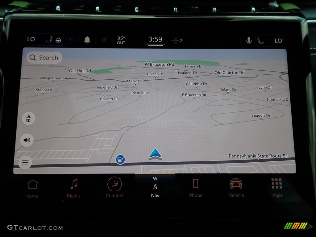 2021 Jeep Grand Cherokee L Overland 4x4 Navigation Photo #142605278