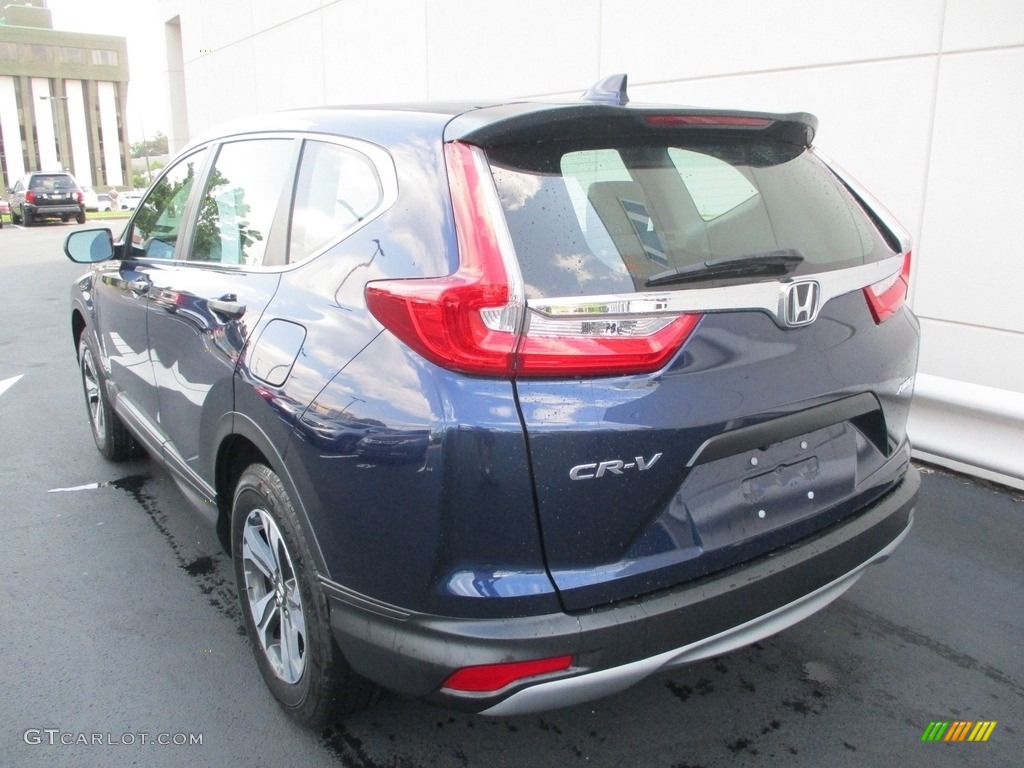2019 CR-V LX AWD - Obsidian Blue Pearl / Gray photo #3