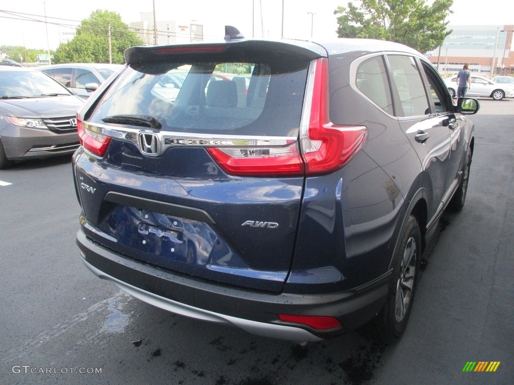 2019 CR-V LX AWD - Obsidian Blue Pearl / Gray photo #5