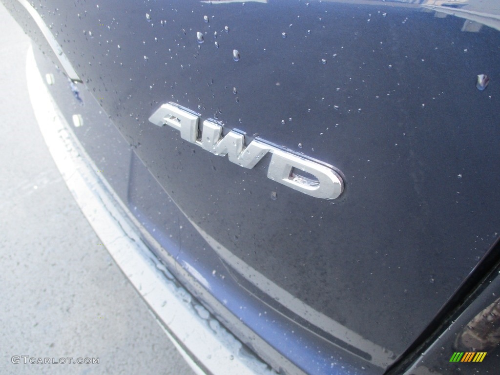 2019 CR-V LX AWD - Obsidian Blue Pearl / Gray photo #6