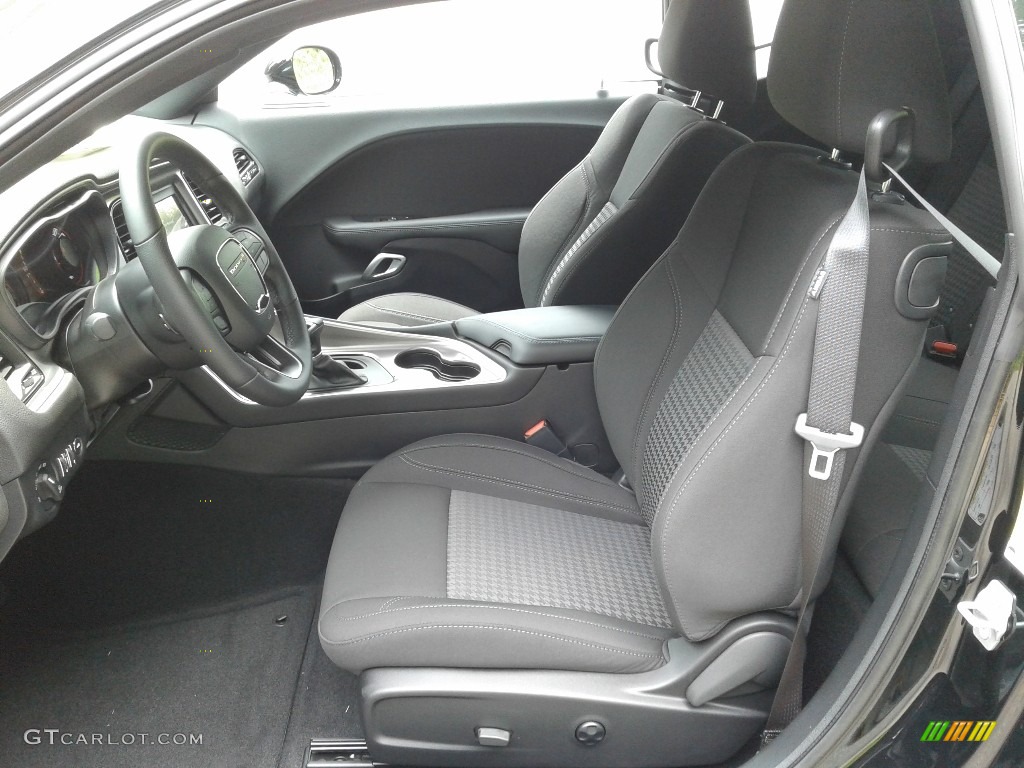 Black Interior 2021 Dodge Challenger SXT Photo #142605623