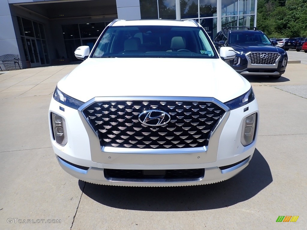 Hyper White 2022 Hyundai Palisade Calligraphy AWD Exterior Photo #142606385