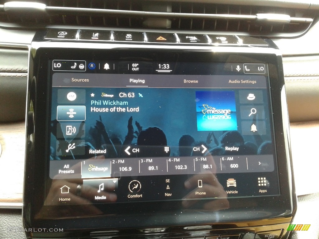 2021 Jeep Grand Cherokee L Summit 4x4 Controls Photo #142606805