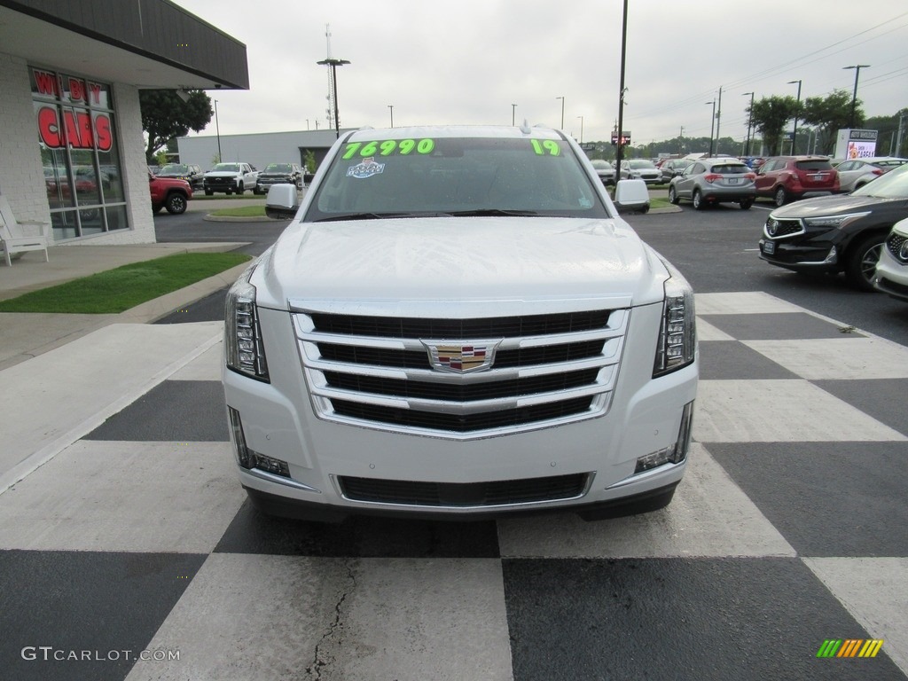 2019 Escalade ESV Premium Luxury 4WD - Crystal White Tricoat / Shale/Jet Black Accents photo #2