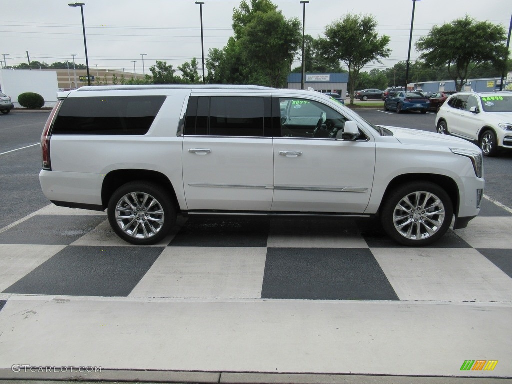 2019 Escalade ESV Premium Luxury 4WD - Crystal White Tricoat / Shale/Jet Black Accents photo #3