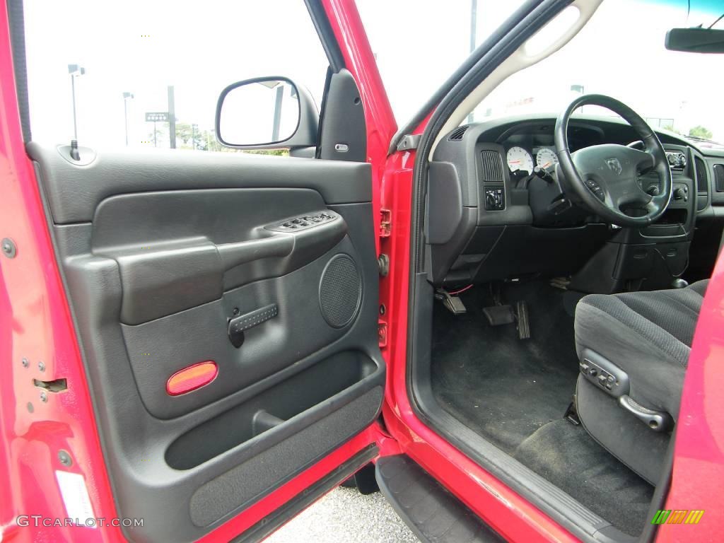 2002 Ram 1500 SLT Quad Cab 4x4 - Flame Red / Dark Slate Gray photo #13