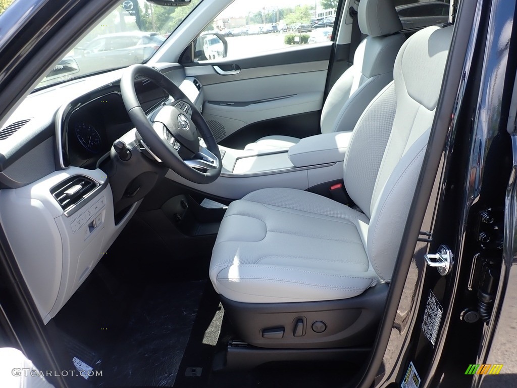 Gray/Black Interior 2022 Hyundai Palisade SEL AWD Photo #142607051