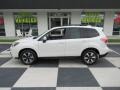 2018 Crystal White Pearl Subaru Forester 2.5i Premium  photo #1