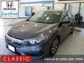 Modern Steel Metallic 2018 Honda Civic EX Sedan