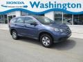 2014 Mountain Air Metallic Honda CR-V LX AWD  photo #1