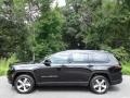 Diamond Black Crystal Pearl 2021 Jeep Grand Cherokee L Limited 4x4 Exterior