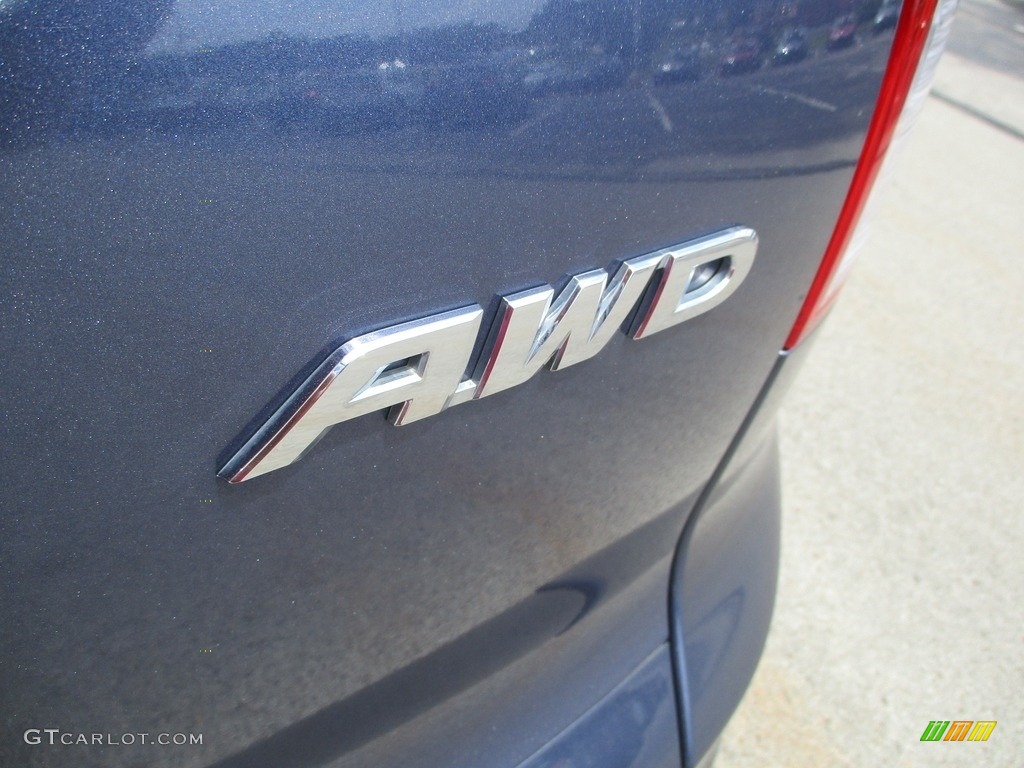 2014 CR-V LX AWD - Mountain Air Metallic / Gray photo #6